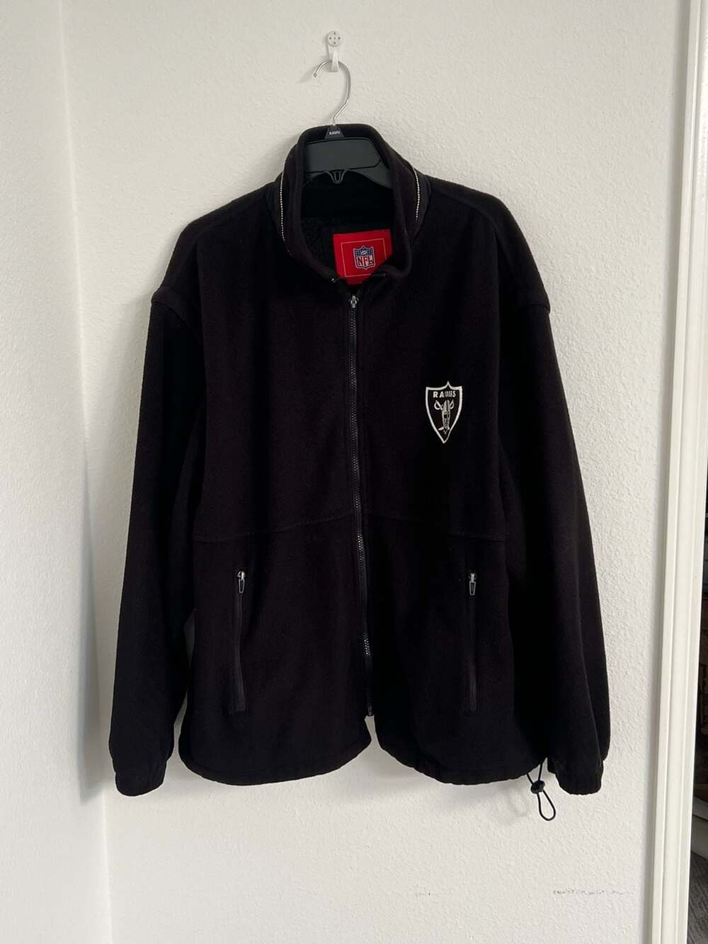 Vintage NFL Oakland Raiders Full Zip Fleece Jacket